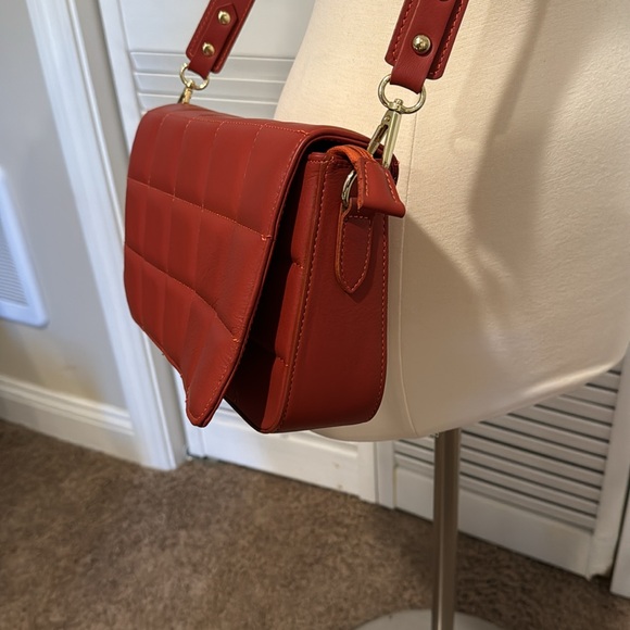 Vera Pelle Quilted Crossbody Bag - Picture 2 of 6